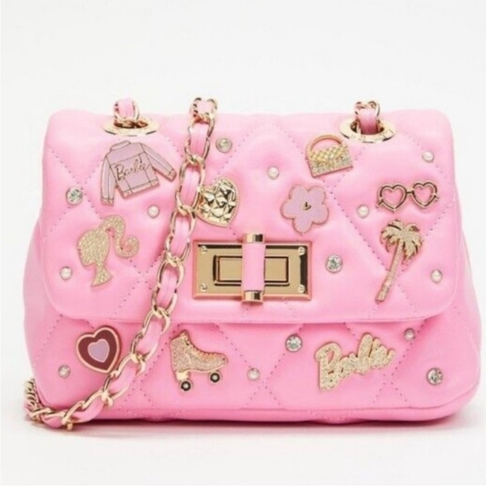 Barbie Quilted Charm Handbag Crossbody, Barbie Aldo Crossbody - Picture 2 of 15